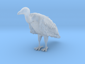 White-Backed Vulture 1:22 Standing 3 in Clear Ultra Fine Detail Plastic