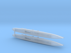 IJN Light Cruiser Oyodo 1/1800 in Clear Ultra Fine Detail Plastic