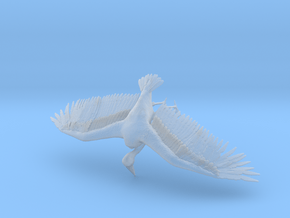 Marabou Stork 1:16 Wings Spread in Clear Ultra Fine Detail Plastic