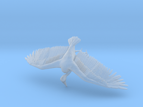 Marabou Stork 1:22 Wings Spread in Clear Ultra Fine Detail Plastic