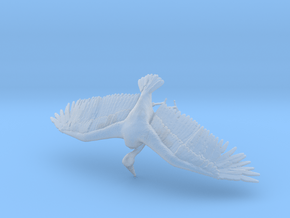 Marabou Stork 1:25 Wings Spread in Clear Ultra Fine Detail Plastic