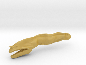 Omni Scale Monster Young Moray Eel of Space MGL in Tan Fine Detail Plastic