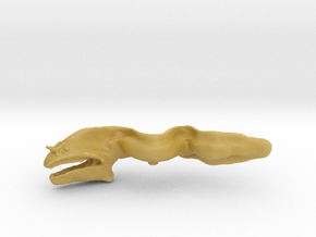 Omni Scale Monster Adult Moray Eel of Space MGL in Tan Fine Detail Plastic