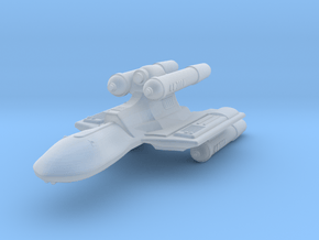 3788 Scale Romulan KillerHawk Super-Heavy Cruiser in Clear Ultra Fine Detail Plastic