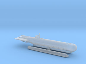 Submarine Type "Molch" 1/285 6mm in Clear Ultra Fine Detail Plastic