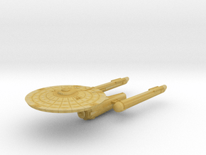 3788 Scale Federation Battlecruiser WEM in Tan Fine Detail Plastic