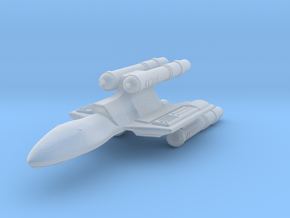3788 Scale Romulan FastHawk-K Fast Heavy Cruiser in Clear Ultra Fine Detail Plastic