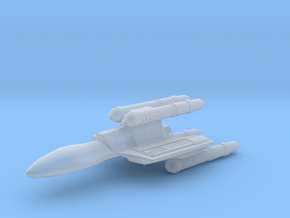 3125 Scale Romulan FastHawk-K Fast Heavy Cruiser in Clear Ultra Fine Detail Plastic