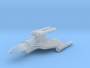 3788 Scale Romulan FastHawk-K+ Fast Heavy Cruiser in Clear Ultra Fine Detail Plastic
