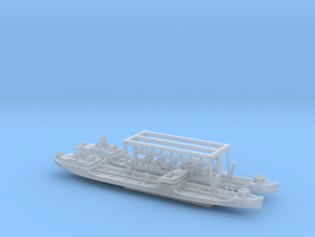 US T2-SE-A1 Standard Tanker (armed)  1/1800 in Clear Ultra Fine Detail Plastic