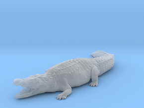 Nile Crocodile 1:32 Mouth Open in Clear Ultra Fine Detail Plastic