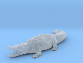 Nile Crocodile 1:87 Mouth Open in Clear Ultra Fine Detail Plastic