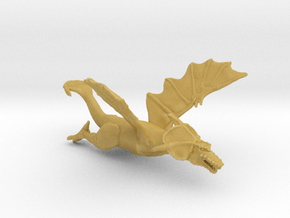 Omni Scale Space Dragon Old Female MGL in Tan Fine Detail Plastic