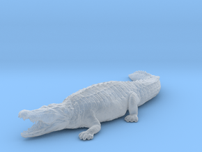 Nile Crocodile 1:72 Mouth Open in Clear Ultra Fine Detail Plastic