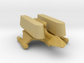 3788 Scale Romulan SparrowHawk-T+ 2-Pod Transport in Tan Fine Detail Plastic