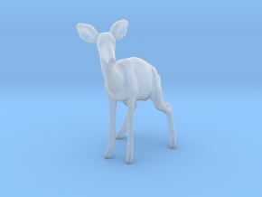 Impala 1:64 Pooping Female in Clear Ultra Fine Detail Plastic