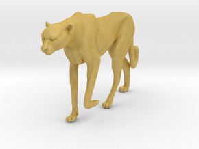 Cheetah 1:15 Walking Female 1 in Tan Fine Detail Plastic