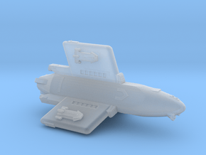 3788 Scale Hydran Pegasus Gunboat/PF Tender CVN in Clear Ultra Fine Detail Plastic