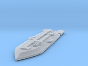 3788 Scale Frax War Cruiser Carrier MGL in Clear Ultra Fine Detail Plastic