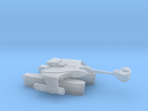 3125 Scale Romulan KRT Fleet Tug with Romulan Pods in Clear Ultra Fine Detail Plastic