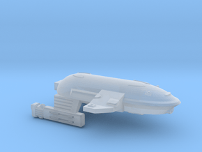 3788 Scale WYN Barracuda Frigate (FF) CVN in Clear Ultra Fine Detail Plastic