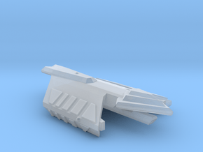 3125 Scale Ymatrian Poniard Frigate Leader MGL in Clear Ultra Fine Detail Plastic