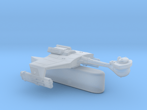 3788 Scale Klingon D5HK Light Tactical Transport  in Clear Ultra Fine Detail Plastic