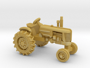 US Case VAI Tractor 1/120 in Tan Fine Detail Plastic