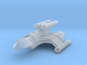 3125 Scale Romulan FlameHawk+ Mauler MGL in Clear Ultra Fine Detail Plastic
