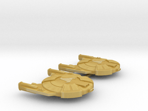 3788 Scale Andromedan Viper Frigates (2) SRZ in Tan Fine Detail Plastic