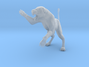Lion 1:16 Striking Lioness in Clear Ultra Fine Detail Plastic