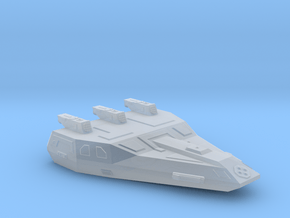 3788 Scale Hydran Grenadier Local Defense Cruiser in Clear Ultra Fine Detail Plastic