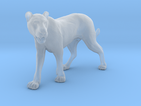 Lion 1:35 Walking Lioness 1 in Clear Ultra Fine Detail Plastic