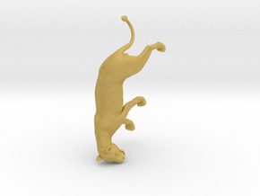 Lion 1:22 Walking Lioness 1 in Tan Fine Detail Plastic