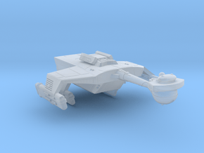 3125 Scale Klingon WD5K Refitted War Dreadnought in Clear Ultra Fine Detail Plastic