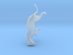 Lion 1:45 Walking Lioness 1 in Clear Ultra Fine Detail Plastic