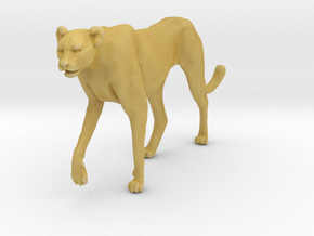 Cheetah 1:35 Walking Male 3 in Tan Fine Detail Plastic