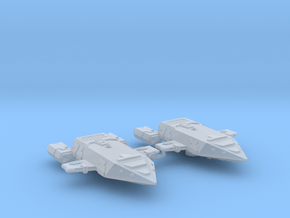 3125 Scale Orion Battle Raiders (2) CVN in Clear Ultra Fine Detail Plastic