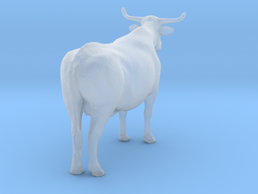 ABBI 1:64 Standing Cow 1 in Clear Ultra Fine Detail Plastic
