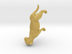 Cheetah 1:16 Standing Cub in Tan Fine Detail Plastic