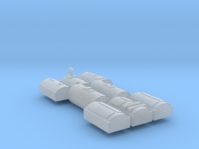 3788 Scale Iridani Supply Dock MGL in Clear Ultra Fine Detail Plastic