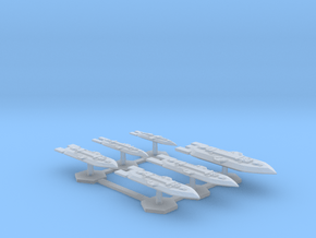 7000 Scale Frax Fleet Core Collection MGL in Clear Ultra Fine Detail Plastic