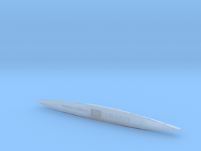 IJN I-121 Class Submarine Minelayer 1/600 in Clear Ultra Fine Detail Plastic