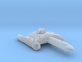 3125 Scale Romulan SkyHawk-F Scout (SKF) WEM in Clear Ultra Fine Detail Plastic