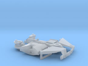 3788 Scale Klingon B10B Battleship Kit WEM in Clear Ultra Fine Detail Plastic
