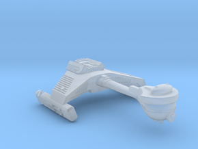 3125 Scale Klingon F5T Transport, No Pods WEM in Clear Ultra Fine Detail Plastic