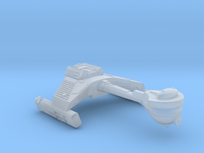 3125 Scale Klingon F5TK Transport, No Pods WEM in Clear Ultra Fine Detail Plastic