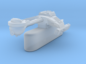 3125 Scale Klingon F5TK Transport, One Pod WEM in Clear Ultra Fine Detail Plastic