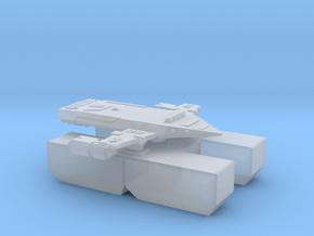 3125 Scale Orion Heavy Fleet Transport, Lyran in Clear Ultra Fine Detail Plastic