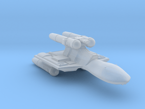 3788 Scale Romulan Peregrine New Mauler Cruiser in Clear Ultra Fine Detail Plastic